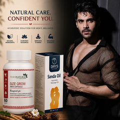 7DAYS Sanda Oil with Herbal Supplement Capsules | Premium Combo Pack