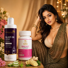 Combo Pack of Blast 36 oil & women brest capsule