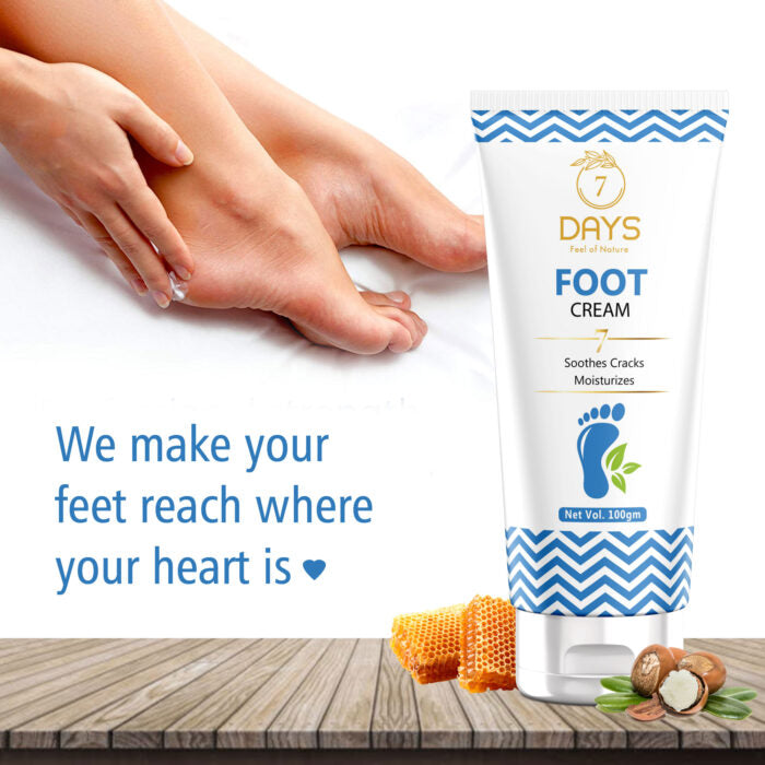 7Days Organic Advanced Cracked Heel Repair & Smooth Foot Cream