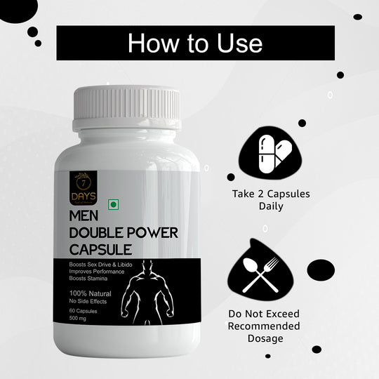 Ayurvedic Double Power nightking Ayurvedic Capsules for Men