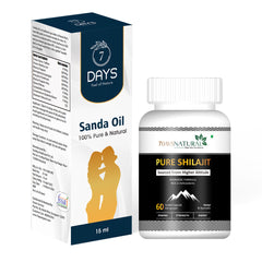 Sanda oil and Shilajit for Big bull, lund, Leng Mota Lamba Leng long Ayurvedic massage Oil for men